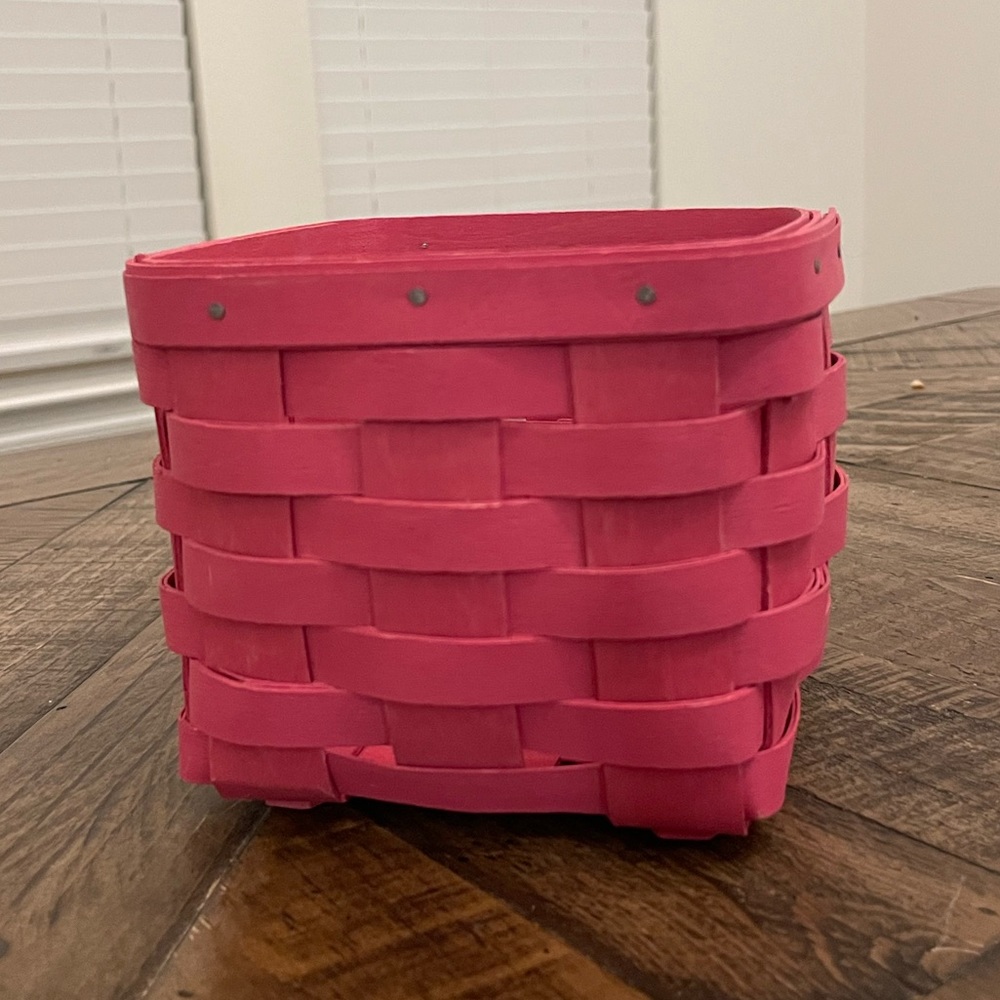 Longaberger Summer Brights Square Teaspoon Basket